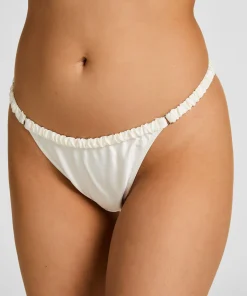 Hoch geschnittener Brazilian Eva - Weiß