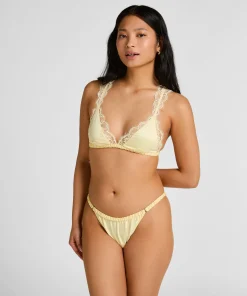 Hoch geschnittener Brazilian Eva - Gelb