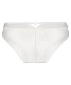 Hoch geschnittener Brazilian Millie - Weiß