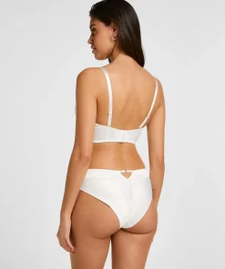 Hoch geschnittener Brazilian Millie - Weiß