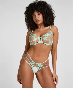 Hoch geschnittener Brazilian Beatrice - Grün