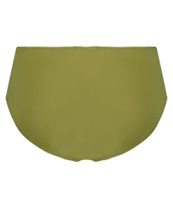 Hochgeschnittener Slip Diva - Grün