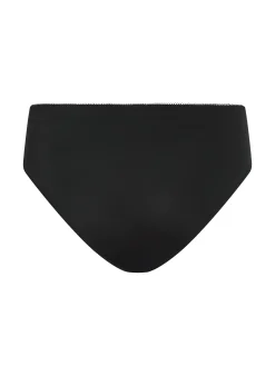 Hochgeschnittener Slip Diva - Schwarz