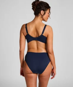 Hochgeschnittener Slip Diva - Blau