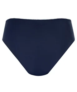 Hochgeschnittener Slip Diva - Blau