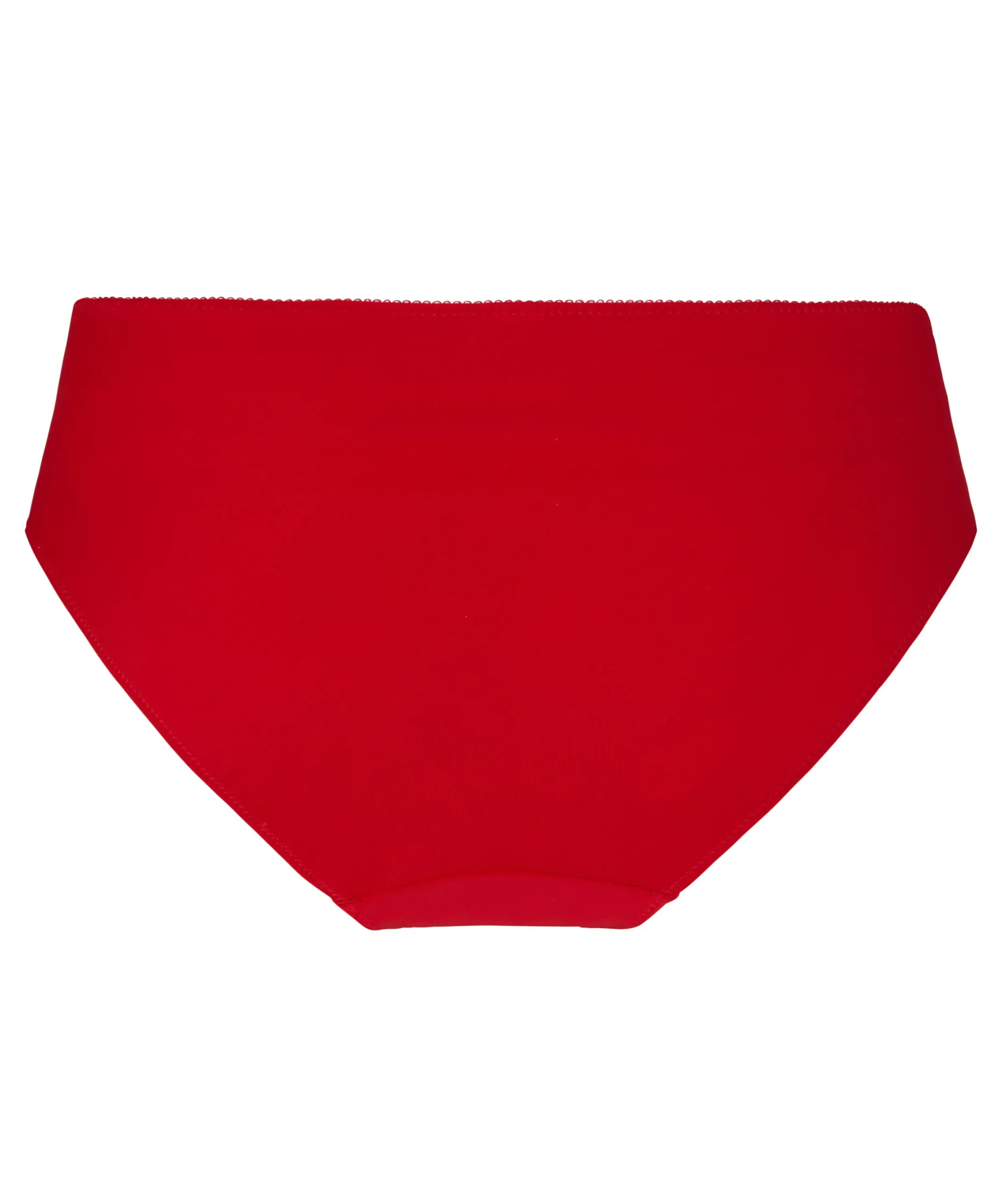 Hochgeschnittener Slip Diva - Rot