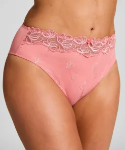 Hochgeschnittener Slip Diva - Orange