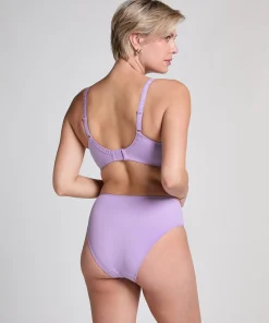 Hochgeschnittener Slip Diva - Lila
