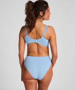 Hochgeschnittener Slip Diva - Blau