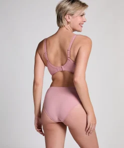 Hochgeschnittener Slip Diva - Rosa