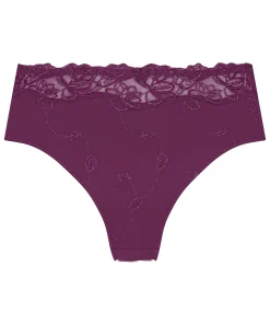Hochgeschnittener Slip Diva - Lila