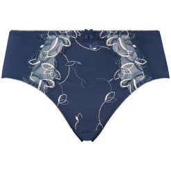 Hochgeschnittener Slip Diva - Blau