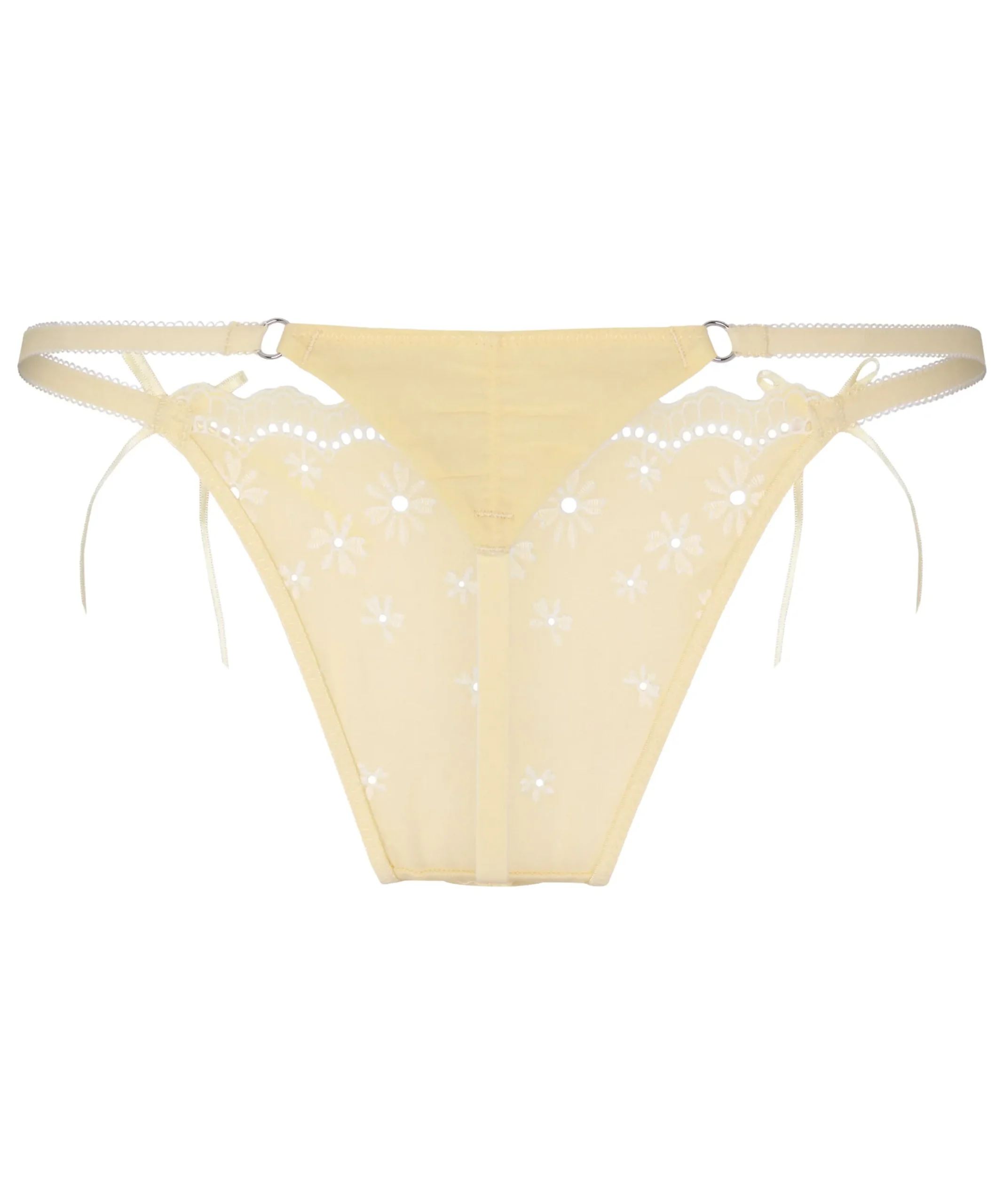 Hoch geschnittener String Gaia - Gelb