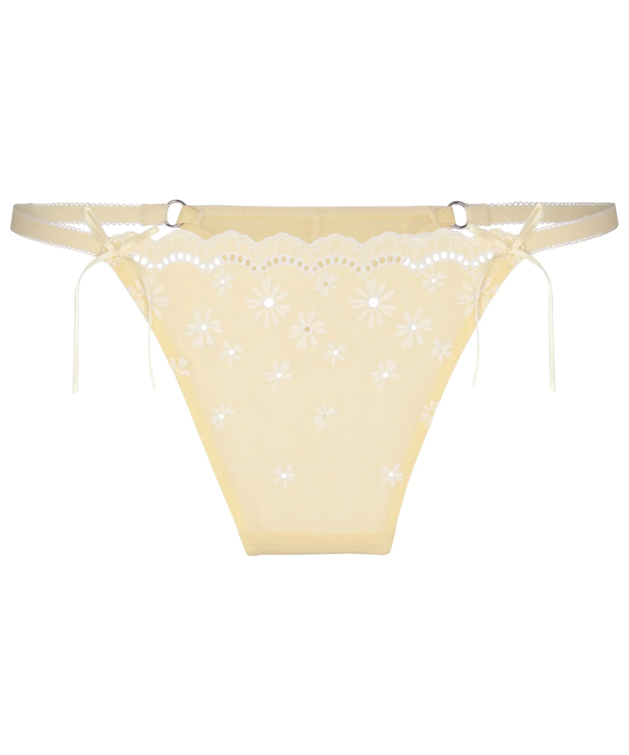 Hoch geschnittener String Gaia - Gelb
