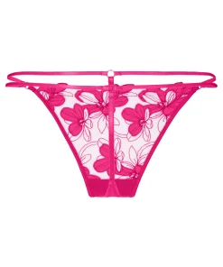Hoch geschnittener Tanga Beatrice - Rosa