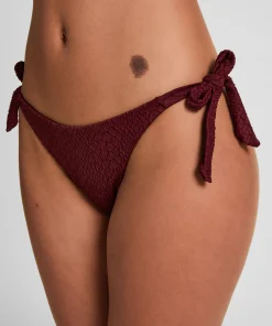Hoher Taille Shaping Bikinihose Aruba - Lila