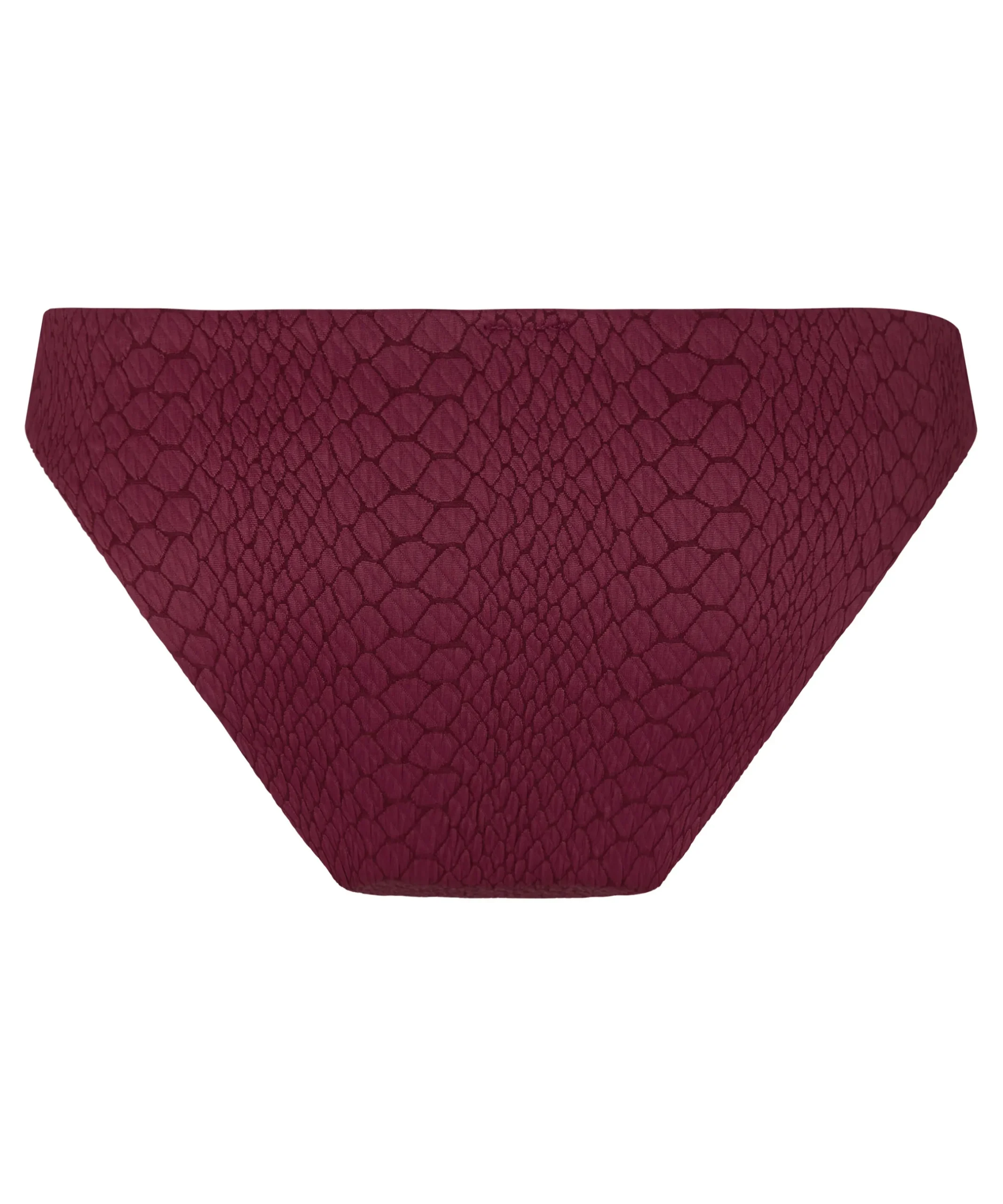 Hoher Taille Shaping Bikinihose Aruba - Lila