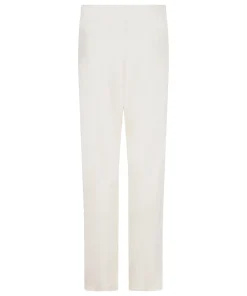 Hose Brushed Jersey - Weiß