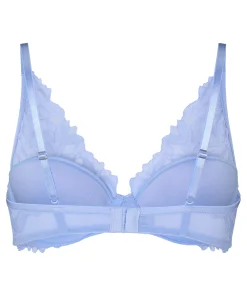 Ingrid Wattierter Bügel-BH - Blau