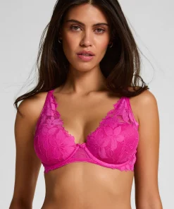 Ingrid Wattierter Bügel-BH - Rosa