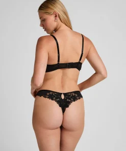 Ingrid Wattierter Bügel-BH - Schwarz