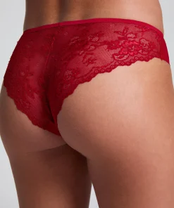 Invisible Brazilian Lace Back - Rot