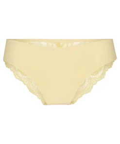 Invisible Brazilian Lace Back - Gelb
