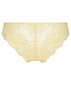 Invisible Brazilian Lace Back - Gelb