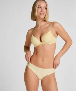 Invisible Brazilian Lace Back - Gelb