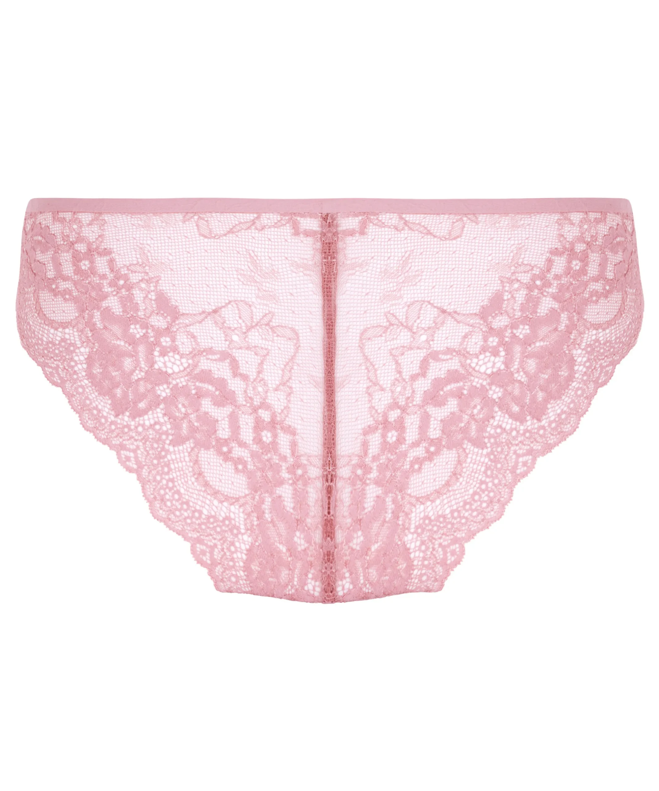 Invisible Brazilian Lace Back - Rosa
