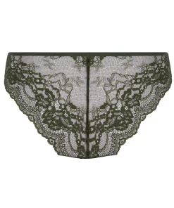 Invisible Brazilian Lace Back - Grün