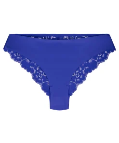 Invisible Brazilian Lace Back - Blau