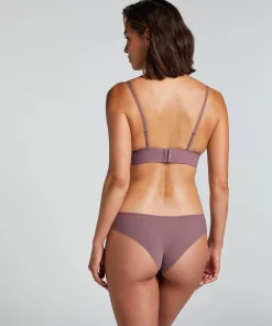 Invisible Brazilian Stripe Mesh - Lila