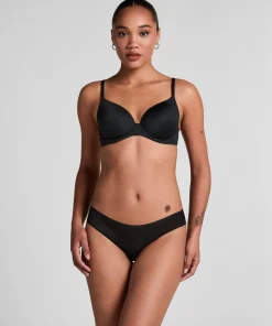 Invisible Brazilian Stripe Mesh - Schwarz