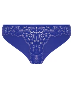 Invisible String Lace Back - Blau