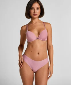 Invisible String Lace Back - Rosa