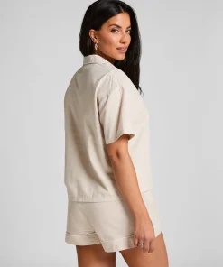 Jacke Baumwolle - Beige