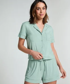 Jersey-Shorts Essential - Grün
