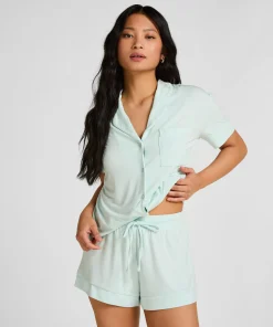 Jersey-Shorts Essential - Grün