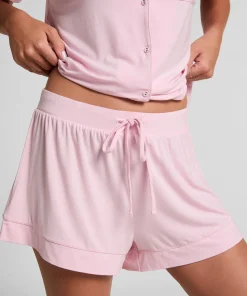 Jersey-Shorts Essential - Rosa