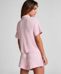Jersey-Shorts Essential - Rosa