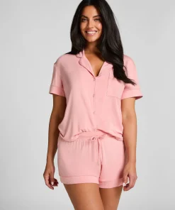 Jersey-Shorts Essential - Rosa