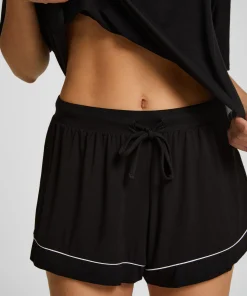 Jersey-Shorts Essential - Schwarz