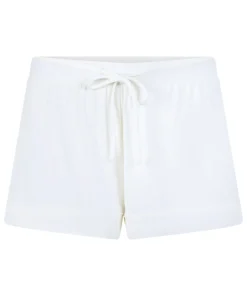 Jersey-Shorts Essential - Weiß