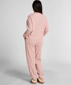 Jogger Waffelstrick - Rosa