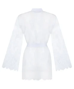 Kimono aus Spitze - Blau