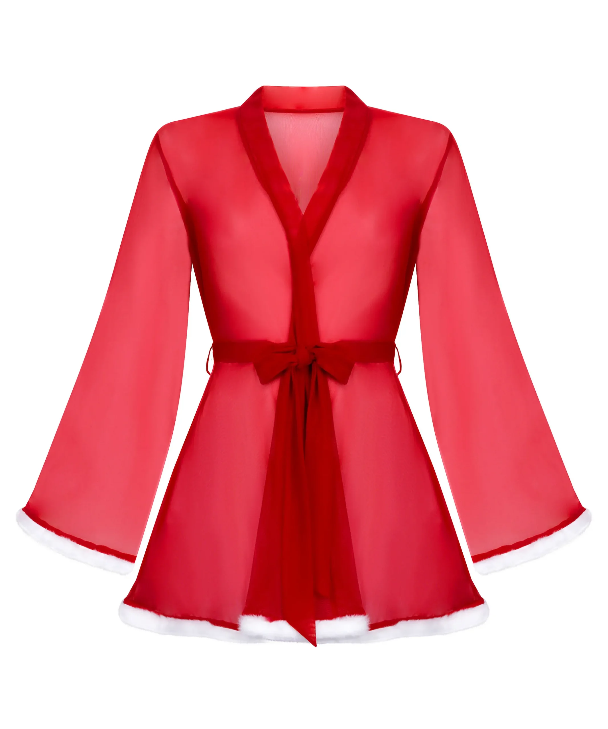 Kimono Mesh Santa - Rot