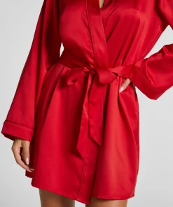 Kimono Satin - Rot