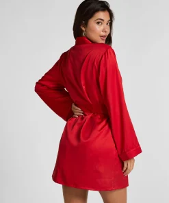 Kimono Satin - Rot