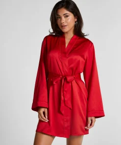 Kimono Satin - Rot